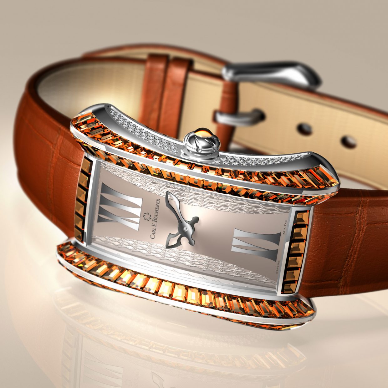 Dial for Carl F. Bucherer Alacria Diva