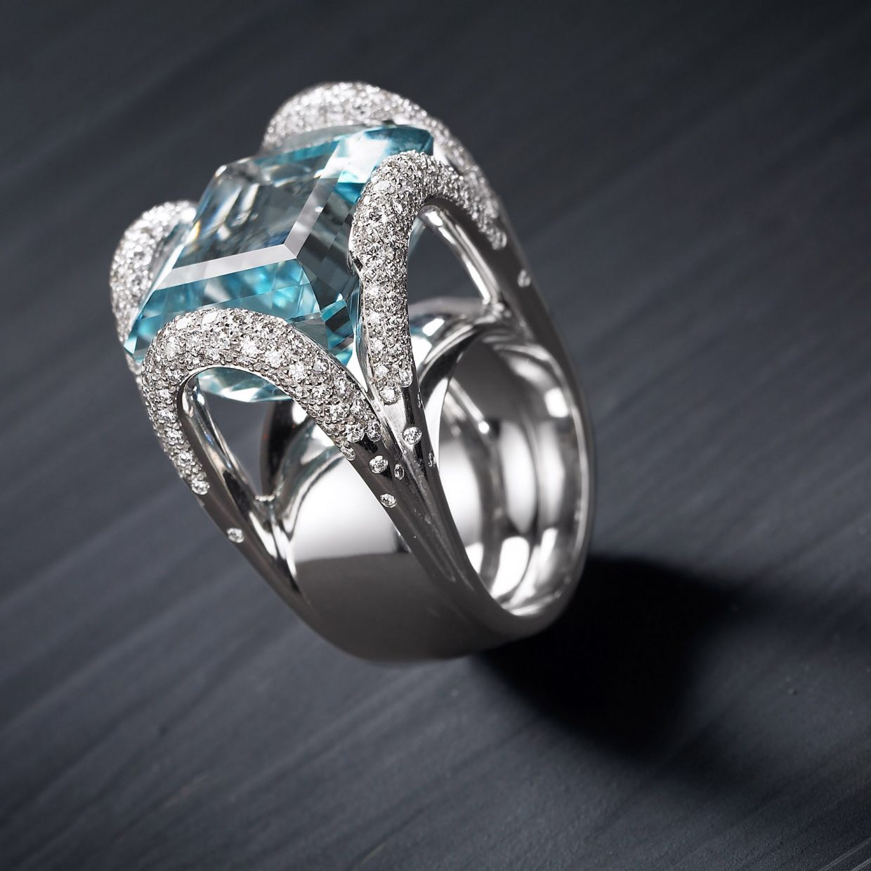 Aquamarine Ring